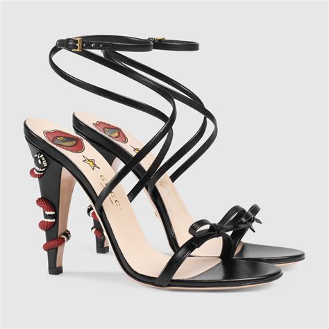 gucci leather crisscross sandal pink|latest style for Gucci sandals.